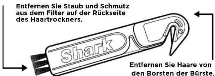 SHARK Style iQ HD120SLEU - Lagerung, Kabelsicherheit und Wartung/Reinigung: - 1