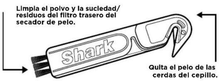 SHARK Style iQ HD120SLEU - Almacenamiento, seguridad del cable y mantenimiento/limpieza: - 1