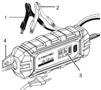 TROTEC PBCS 4A - Représentation de l'appareil - 1