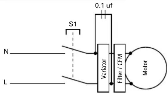Dynamic Senior 551250 - ELECTRICAL DIAGRAM - 1