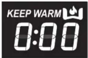 WOLF WGKT100S - USING THE KEEP WARM FUNCTION - 4