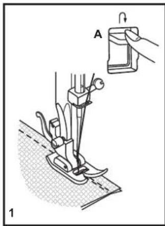 SINGER Heavy Duty 6360 - Cutting the Thread - 1