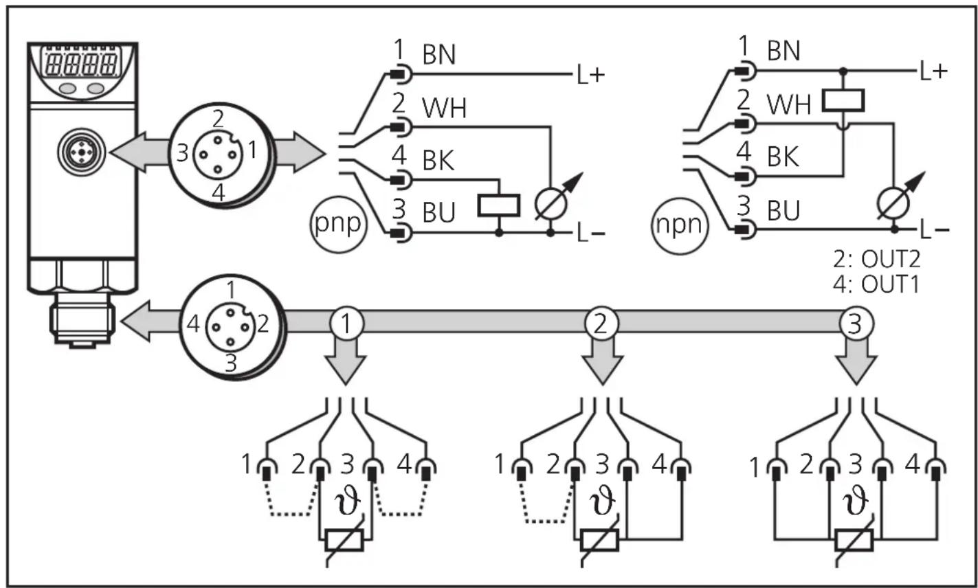 IFM TR2432 - Raccordement electrique - 2