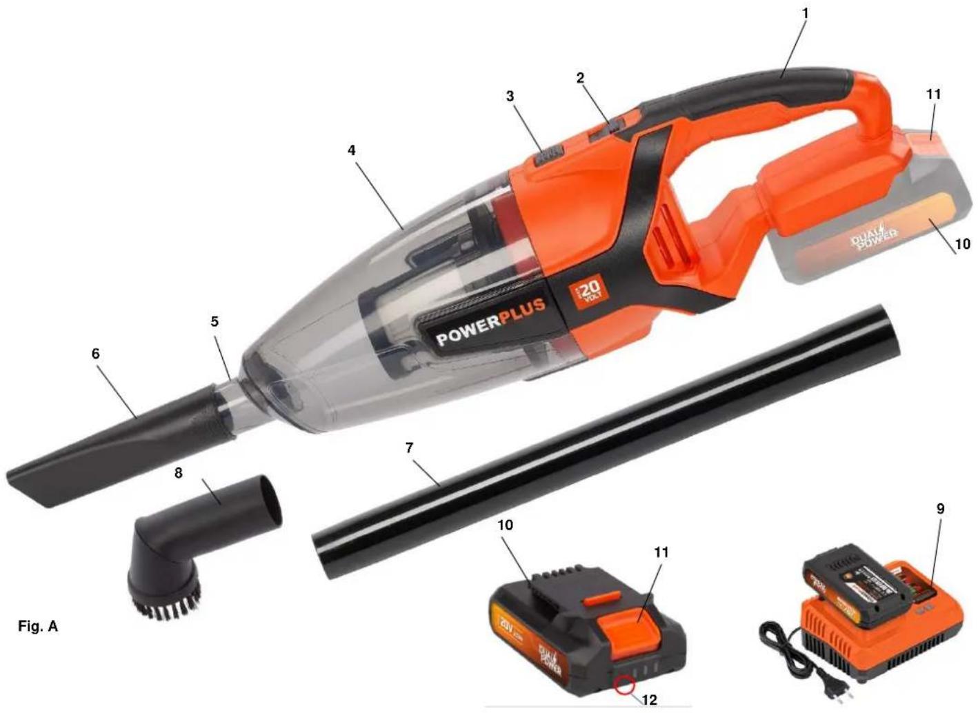 PowerPlus POWDP6030 - 1