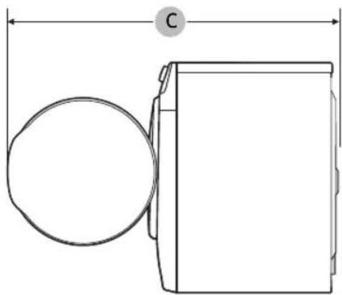 SAMSUNG DV25B6900EX - Conditions d'installation - 2
