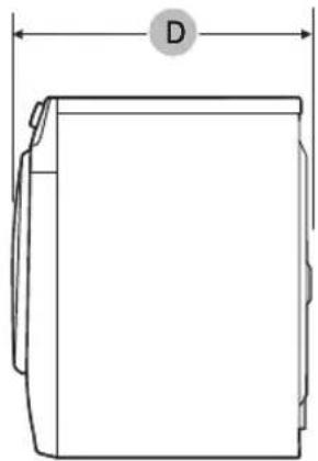 SAMSUNG DV25B6900EX - Conditions d'installation - 3