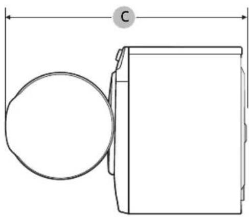 SAMSUNG DV25B6900EX - Installation requirements - 2