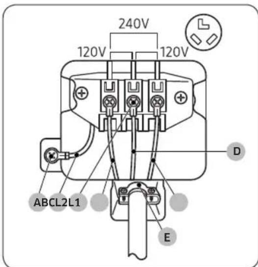 SAMSUNG DV25B6900EX - 3-wire system - 1