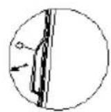 BARTSCHER 2Z 40FL - Fissaggio della maniglia - 1