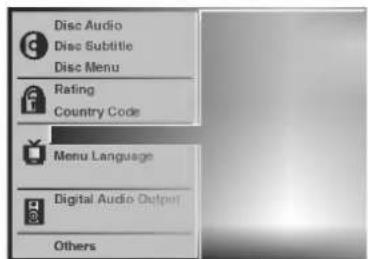 LG DV6922E1 - Taalmenu - 2