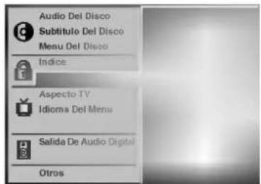 LG DV6922E1 - Código del país - 2