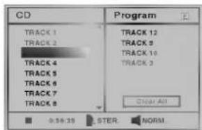 LG DV6922E1 - Geprogrammeerde weergave van een audio CD en MP3-disc - 1