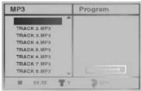LG DV6922E1 - Insérez un disque et fermez le logement Le menu apparaît sur l'écran de la TV. - 2