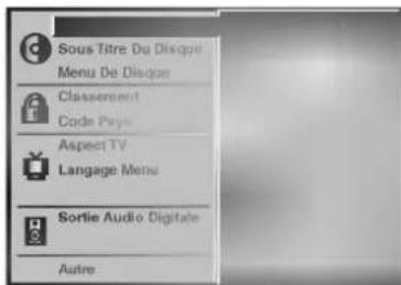 LG DV6922E1 - Langue du disque - 2