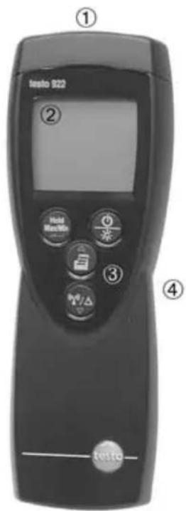 Testo 922 - Übersicht - 1