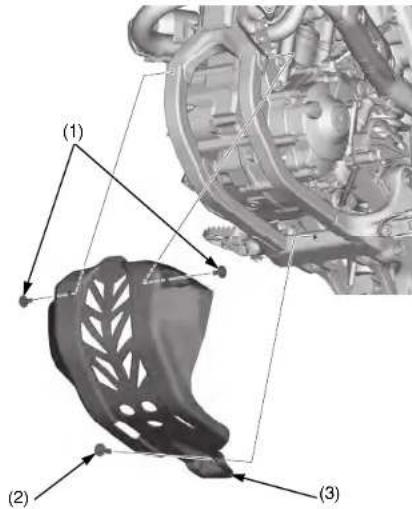 Honda CRF250R (2019) - Vidange de I'huile moteur et remplacement du filtré - 1