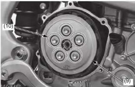 Honda CRF250R (2019) - Pose des disques/plateaux d'embrayage - 6