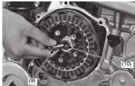 Honda CRF250R (2019) - Dépose des disques/plateaux d'embrayage - 4