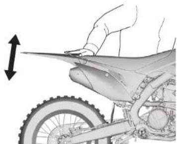 Honda CRF250R (2019) - Inspection de la suspension arrêté - 1