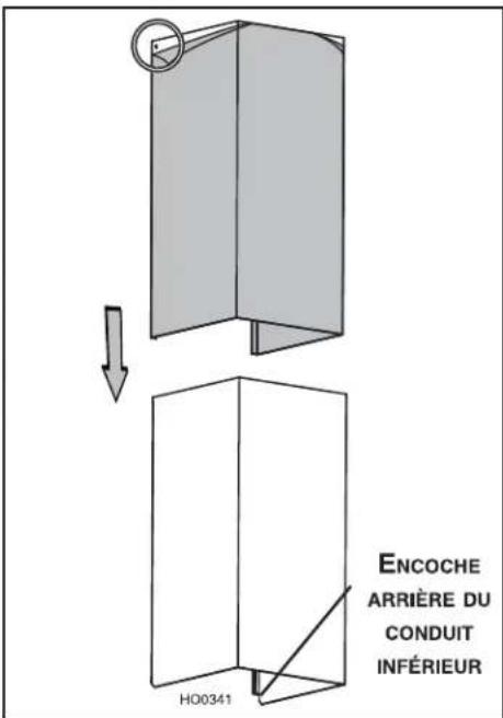 COYOTE C1HOOD36 - PREPARER ET INSTALLER LE CONDUIT DÉCORATIF - 1