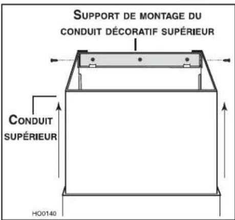 COYOTE C1HOOD36 - PREPARER ET INSTALLER LE CONDUIT DÉCORATIF - 3