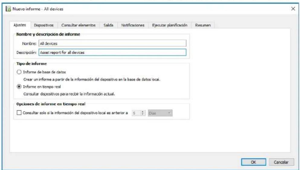 NEC NaViSet Administrator 2 - Pestana Ajustes - 1