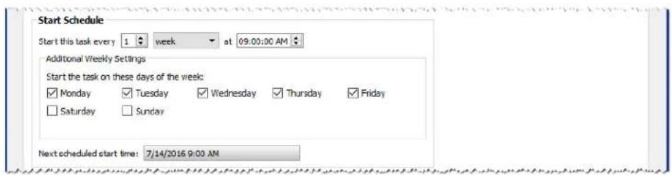 NEC NaViSet Administrator 2 - Example Task: Turn displays on and off at set times every weekday - 3