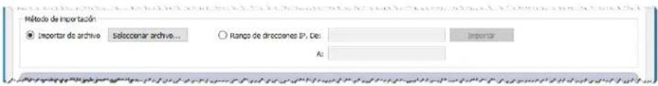 NEC NaViSet Administrator 2 - Importación de variedispositivos PJLink - 1