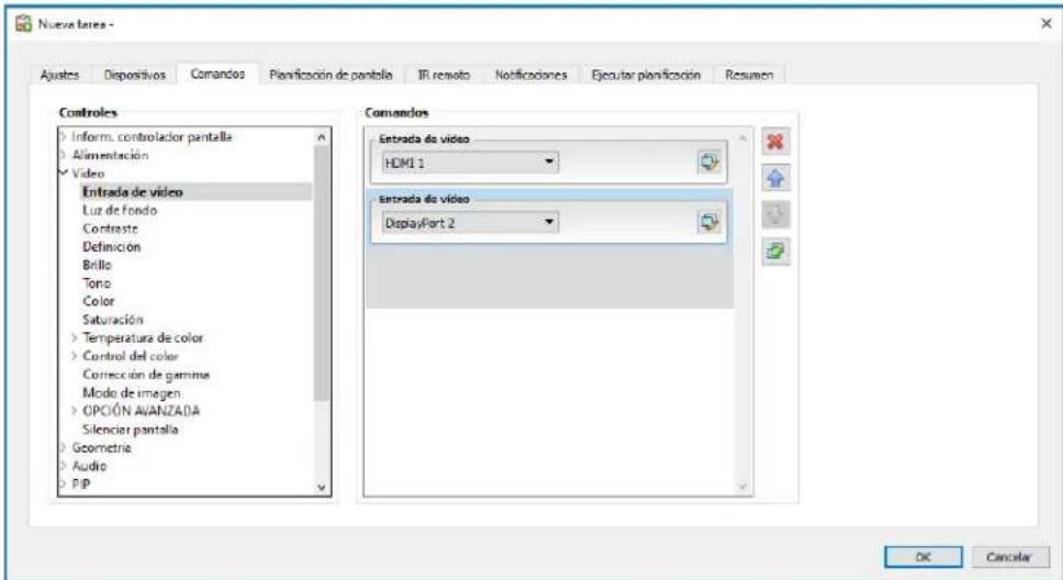 NEC NaViSet Administrator 2 - Pestana Comandos - 3