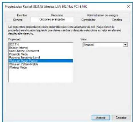 NEC NaViSet Administrator 2 - Configuración de Wake-on-LAN (WoL) - 3