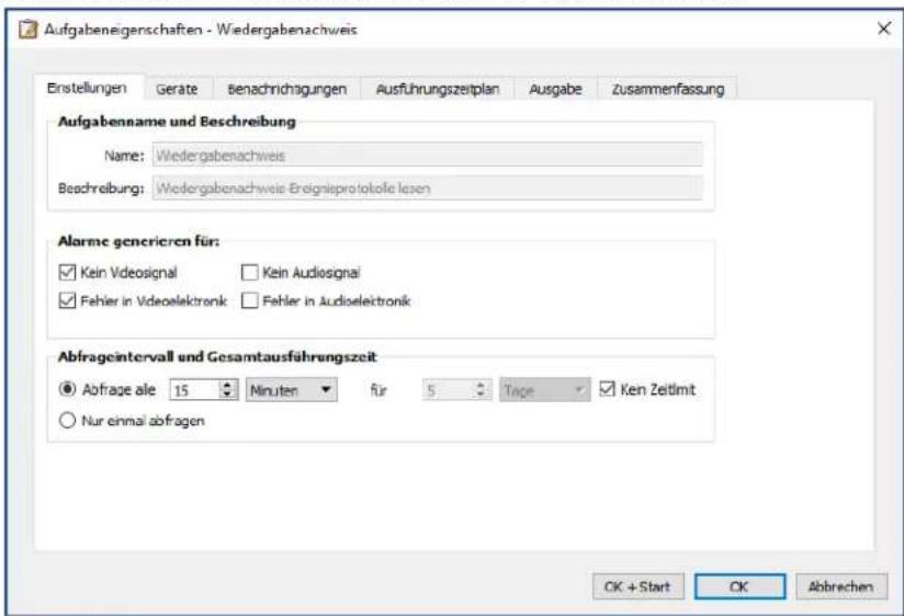 NEC NaViSet Administrator 2 - Konfigurieren des Wiedergabenachweises - 2