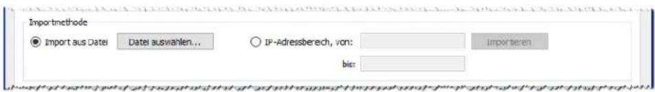 NEC NaViSet Administrator 2 - Importieren mehrerer PJLink-Geräte - 1