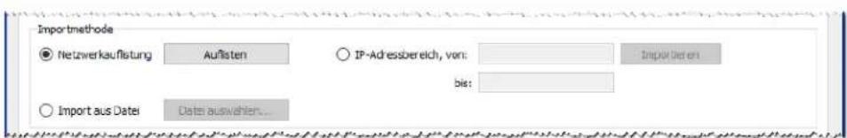 NEC NaViSet Administrator 2 - Importieren mehrerer NEC-Großbildschirme - 1