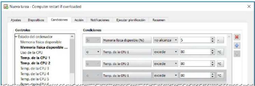 NEC NaViSet Administrator 2 - Ejempio de tarea: Comprobar el estado del ordinador y reiniciarlo si es necessario - 4
