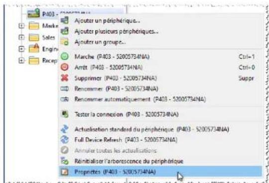 NEC NaViSet Administrator 2 - État des communications du périhérique - 3