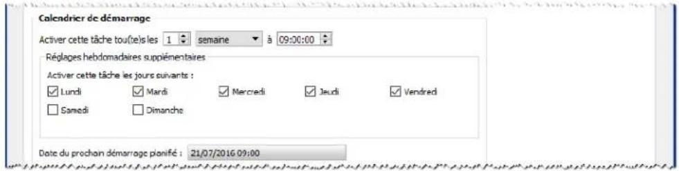 NEC NaViSet Administrator 2 - Exemple de tâche : allumer et éteindre des écrons à des heures définies chaque jour de la semaine - 3