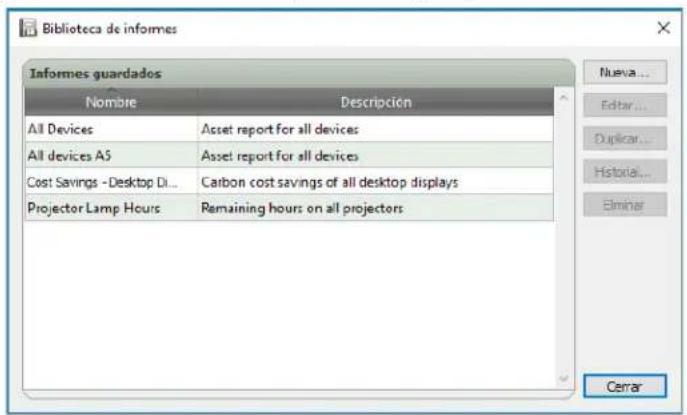 NEC NaViSet Administrator 2 - Biblioteca de informes - 1