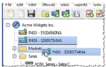 NEC NaViSet Administrator 2 - Device Communications Status - 1
