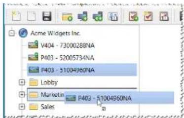 NEC NaViSet Administrator 2 - Estado de communicator del dispositivo - 1