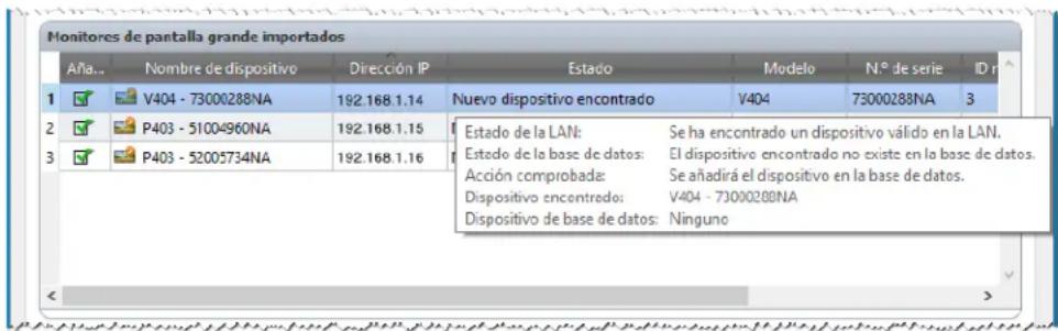 NEC NaViSet Administrator 2 - Paso 2: Verificacion de los dispositivos - 1