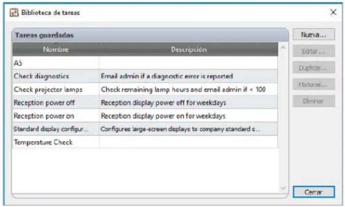 NEC NaViSet Administrator 2 - Biblioteca de tareas - 1