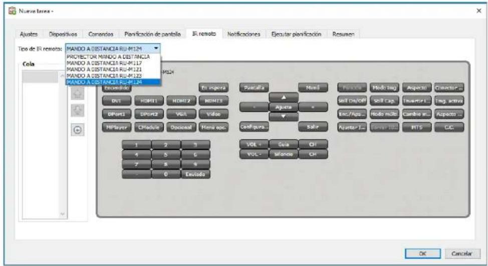 NEC NaViSet Administrator 2 - Pestana IR remoto - 1