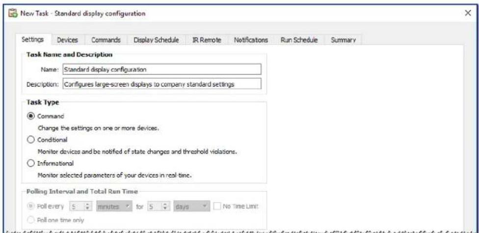 NEC NaViSet Administrator 2 - Example Task: Configure new displays with multiple preset settings - 1