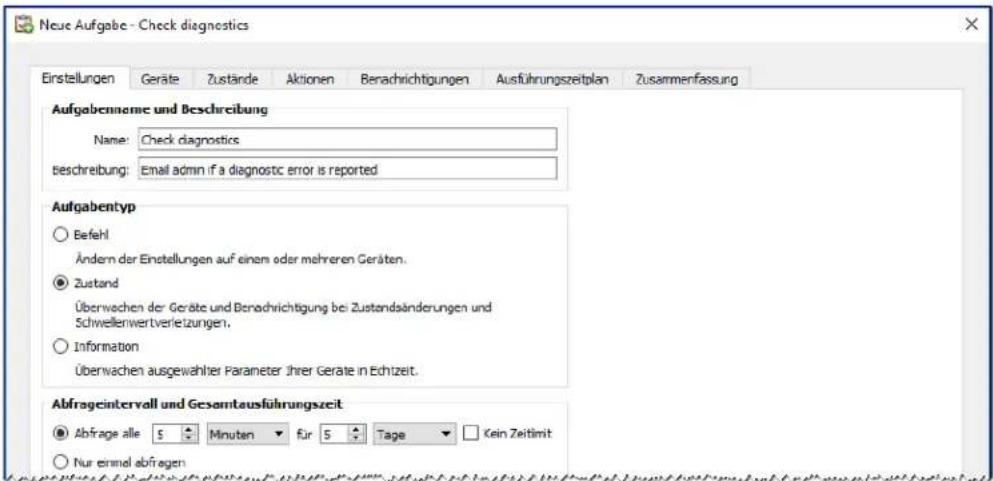 NEC NaViSet Administrator 2 - Beispielaufgabe: Überprüfen, ob Monitore Diagnosefehler melden - 1