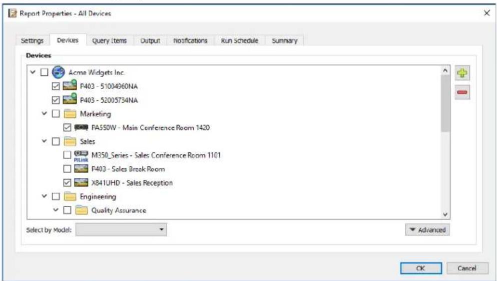 NEC NaViSet Administrator 2 - Devices Tab - 1