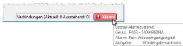 NEC NaViSet Administrator 2 - - Liste Alarme - 1