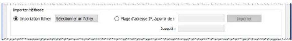 NEC NaViSet Administrator 2 - Importation de plusieurs péripériques PJLink - 1