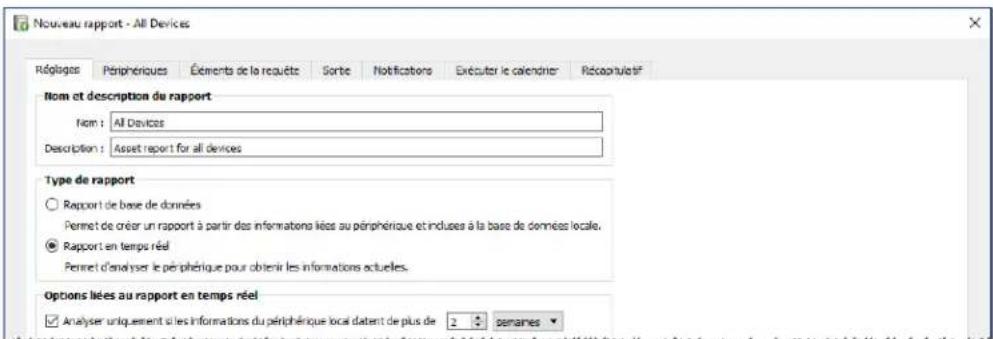 NEC NaViSet Administrator 2 - Exemple de rapport : Analyse les informations de base relatives aux péripériques et exporter vers Excel - 1