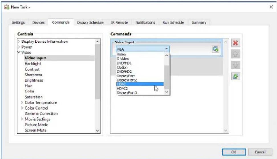 NEC NaViSet Administrator 2 - Commands Tab - 1