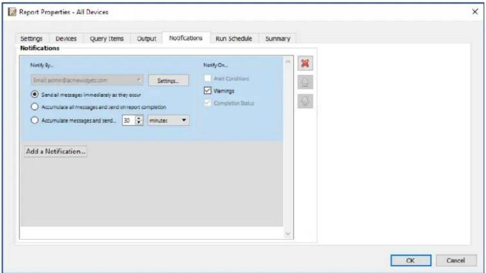 NEC NaViSet Administrator 2 - Notifications Tab - 4